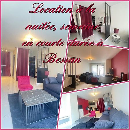 Studio Barok Proche Autoroute, Plages Et Attractions, Wifi - Tv, Calme Bessan Εξωτερικό φωτογραφία