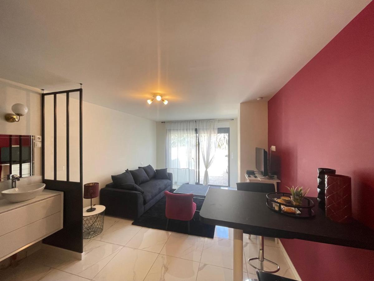 Studio Barok Proche Autoroute, Plages Et Attractions, Wifi - Tv, Calme Bessan Εξωτερικό φωτογραφία